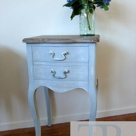 Not For Sale - Sophie & Michelle: Pair of French style bedside tables