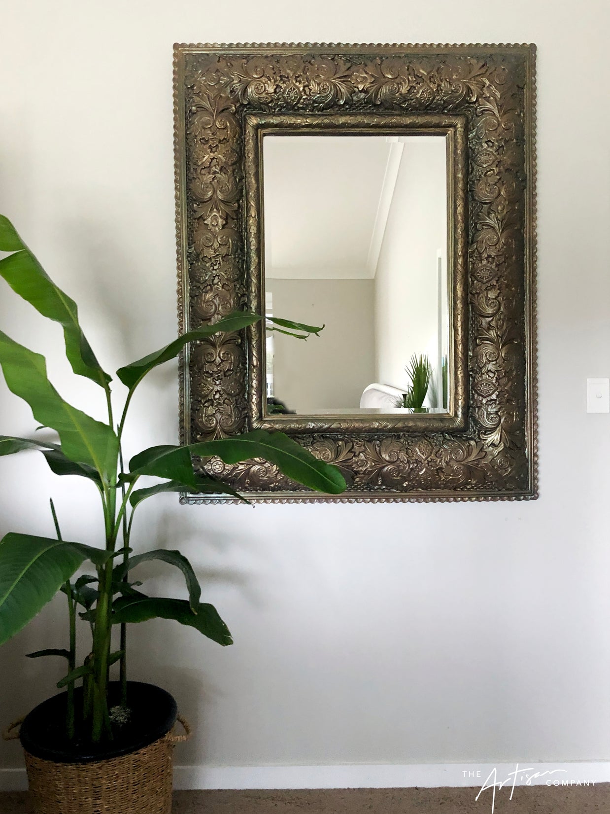 Not For Sale - Mirror in Marko Bronze & Milan Moonshadow