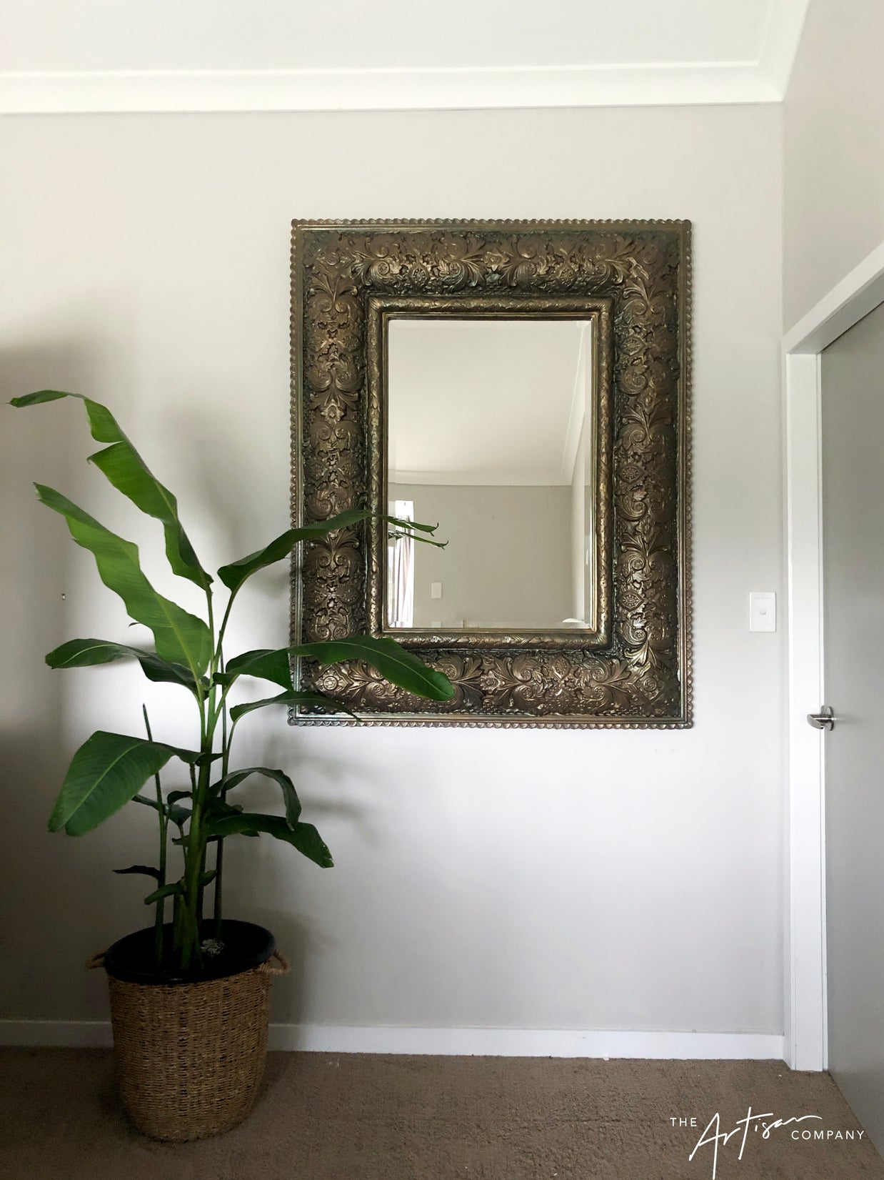 Not For Sale - Mirror in Marko Bronze & Milan Moonshadow