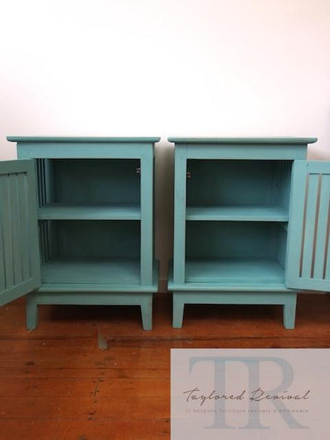 Not For Sale - Nelly & Sasha: Pair of coastal inspired bedsides