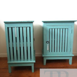 Not For Sale - Nelly & Sasha: Pair of coastal inspired bedsides