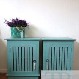 Not For Sale - Nelly & Sasha: Pair of coastal inspired bedsides