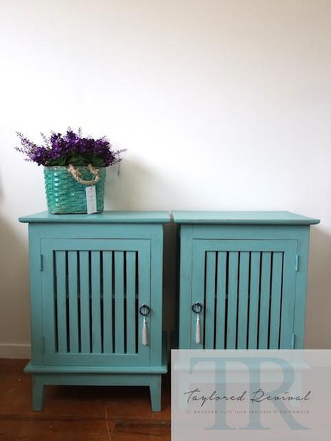 Not For Sale - Nelly & Sasha: Pair of coastal inspired bedsides