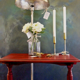 Not For Sale - Nicolette: Small burgandy hall table