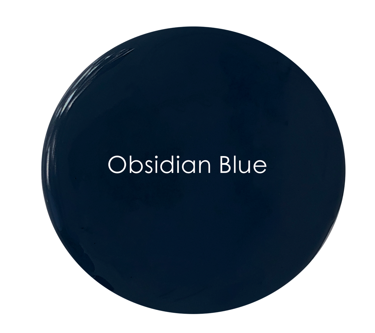 Obsidian Blue paint tin – rich blue-black Velvet Luxe