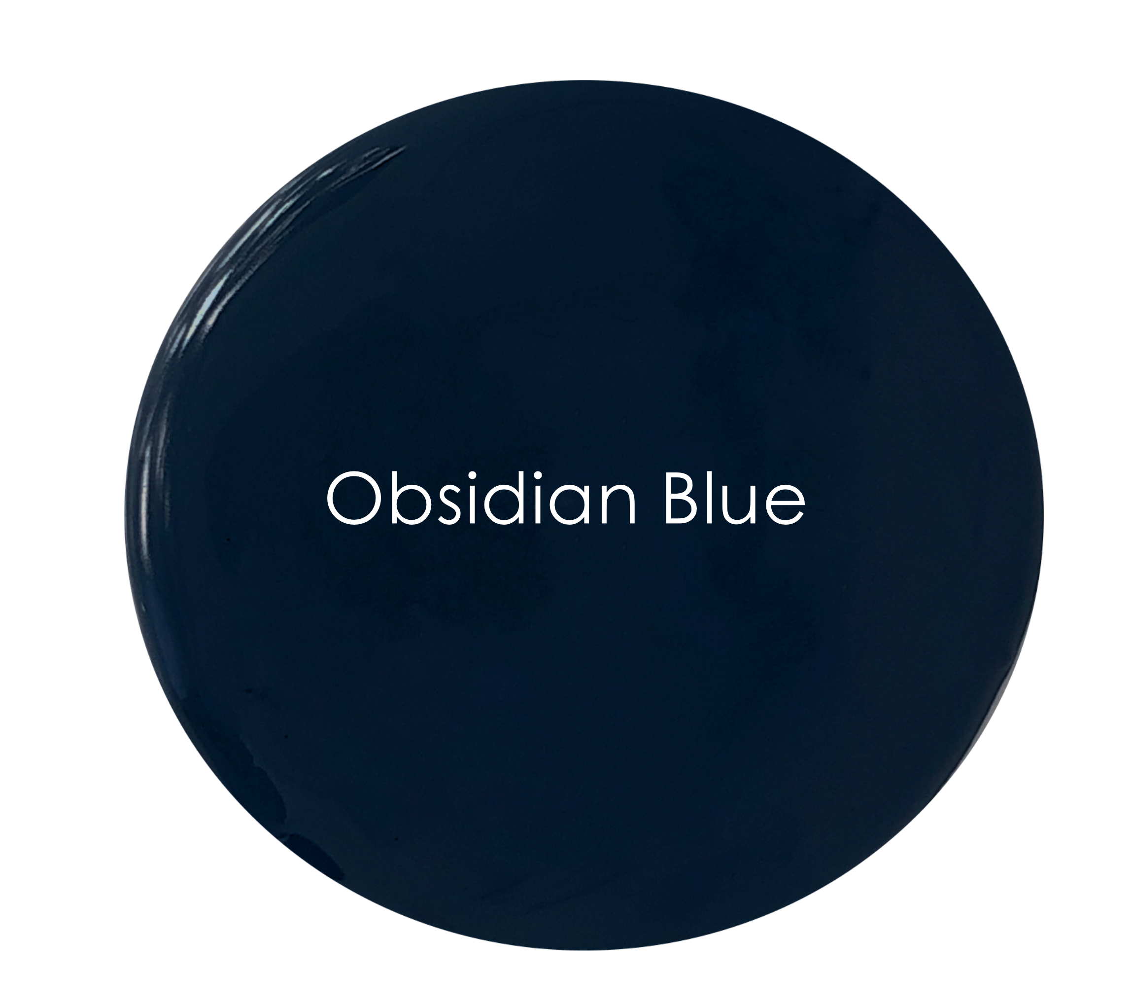 Obsidian Blue paint tin – rich blue-black Velvet Luxe