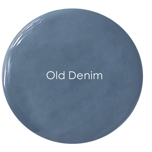 Old Denim paint tin – relaxed blue Velvet Luxe by The Artisan Company