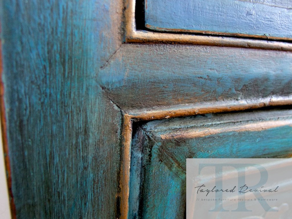 Not For Sale - Commissioned Oriental Piece in custom blend of blues and Florence