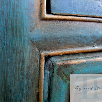 Not For Sale - Commissioned Oriental Piece in custom blend of blues and Florence
