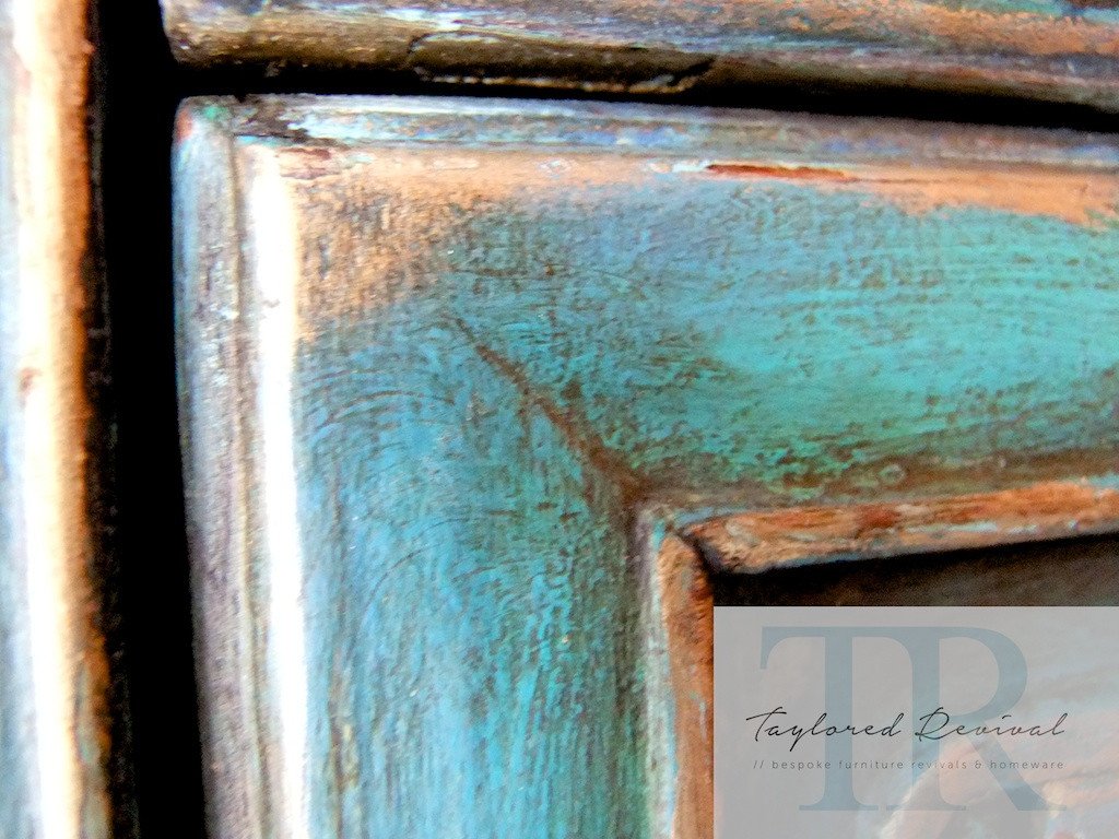 Not For Sale - Commissioned Oriental Piece in custom blend of blues and Florence