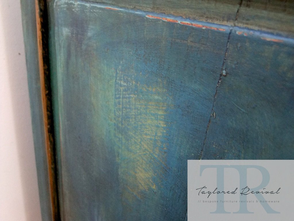 Not For Sale - Commissioned Oriental Piece in custom blend of blues and Florence