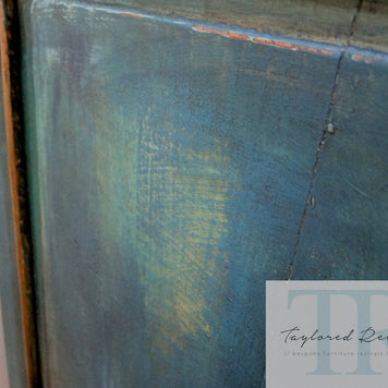 Not For Sale - Commissioned Oriental Piece in custom blend of blues and Florence