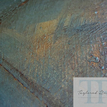Not For Sale - Commissioned Oriental Piece in custom blend of blues and Florence