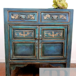 Not For Sale - Commissioned Oriental Piece in custom blend of blues and Florence
