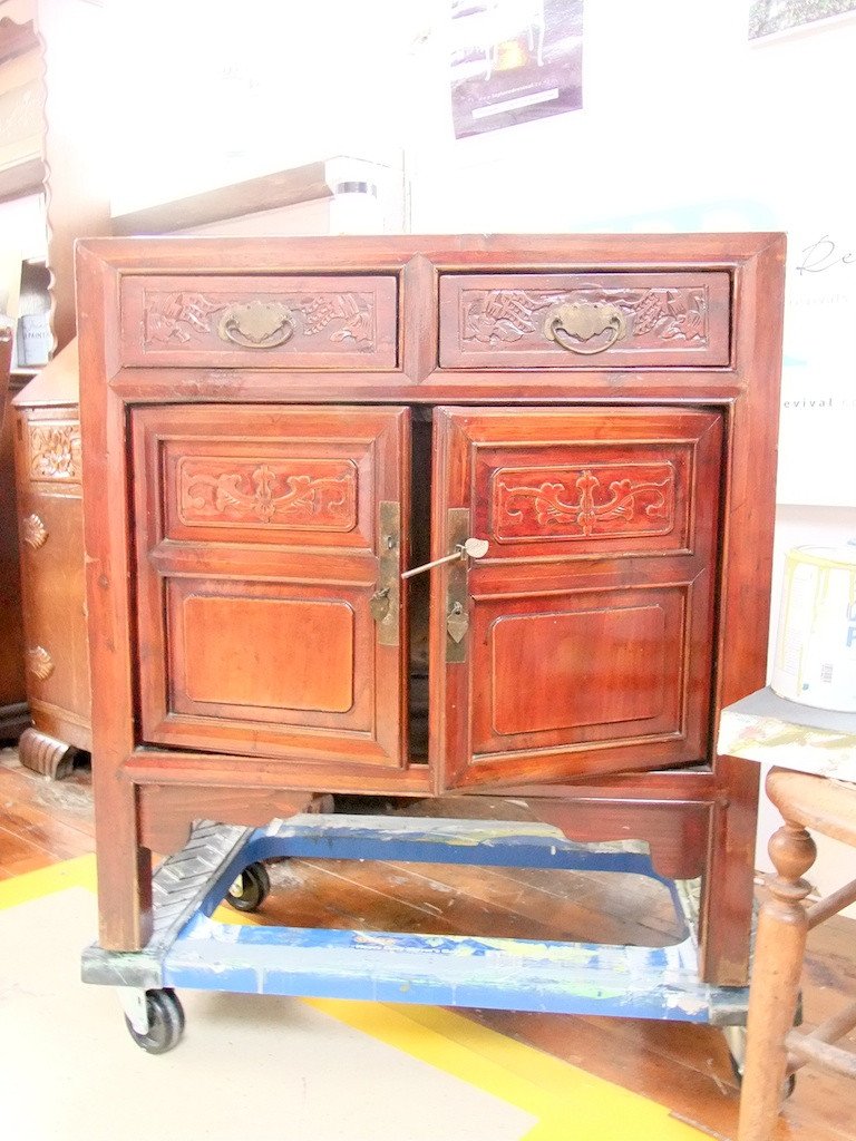 Not For Sale - Commissioned Oriental Piece in custom blend of blues and Florence