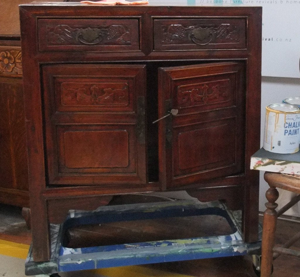 Not For Sale - Commissioned Oriental Piece in custom blend of blues and Florence