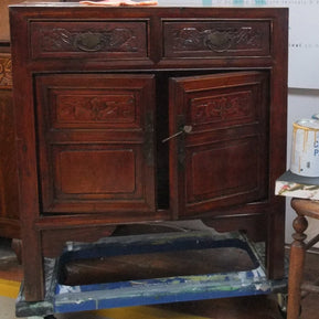 Not For Sale - Commissioned Oriental Piece in custom blend of blues and Florence