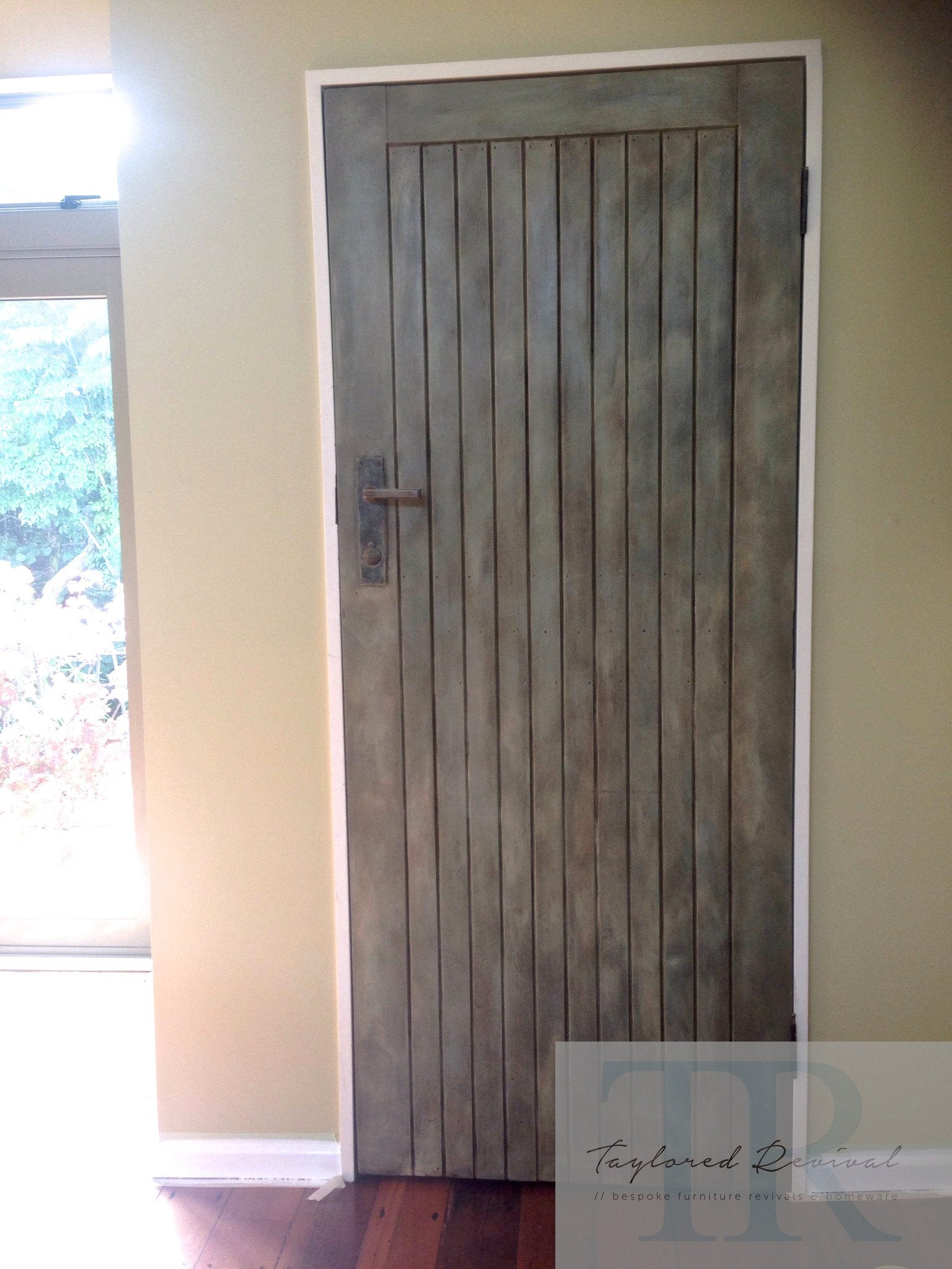 Not For Sale - Commissioned Pantry Door in Chateau Grey
