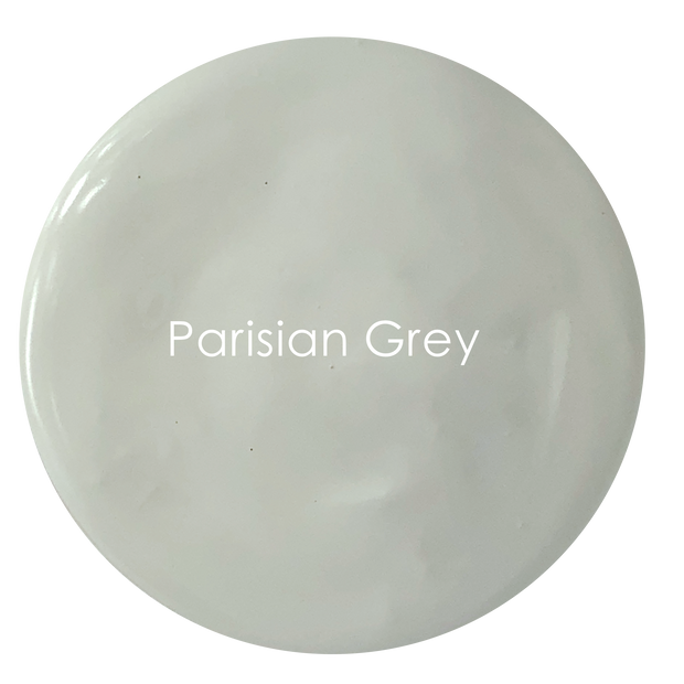 Parisian Grey paint tin – warm-cool grey Velvet Luxe by The Artisan Company