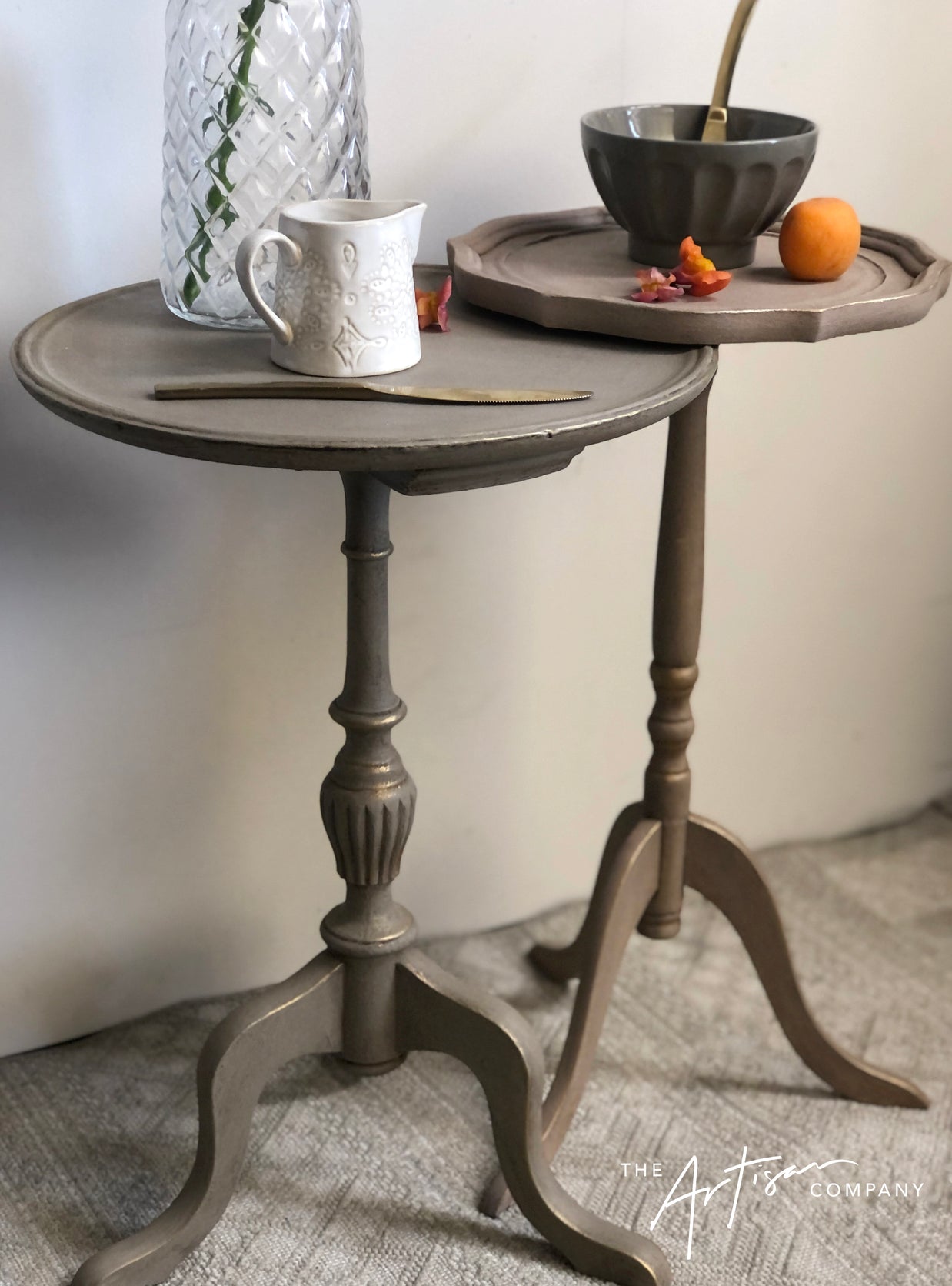 Not For Sale - Vintage wine tables in Potters Clay & Moa