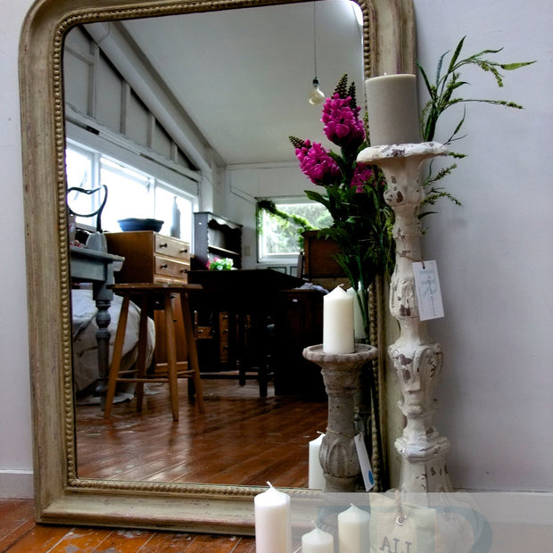 Not For Sale - Rosalee: Rustic farmhouse style beaded mirror