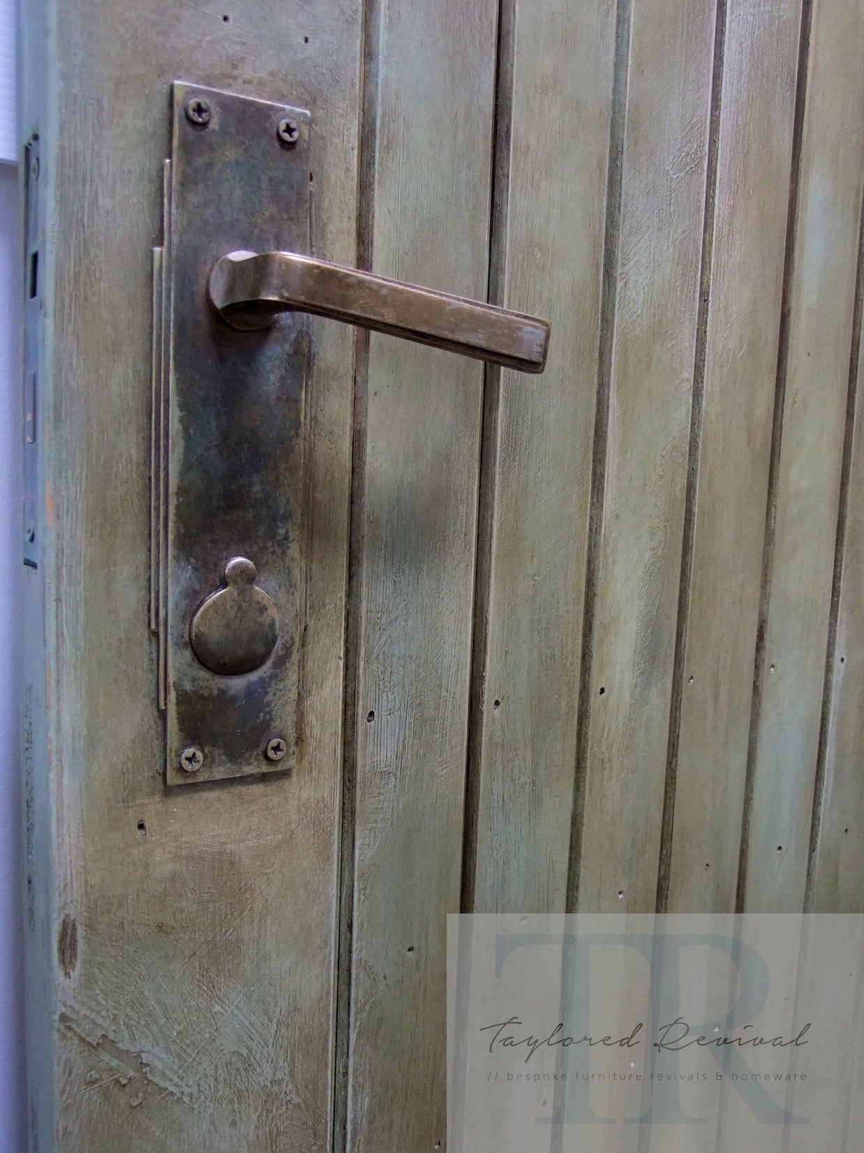 Not For Sale - Commissioned Pantry Door in Chateau Grey