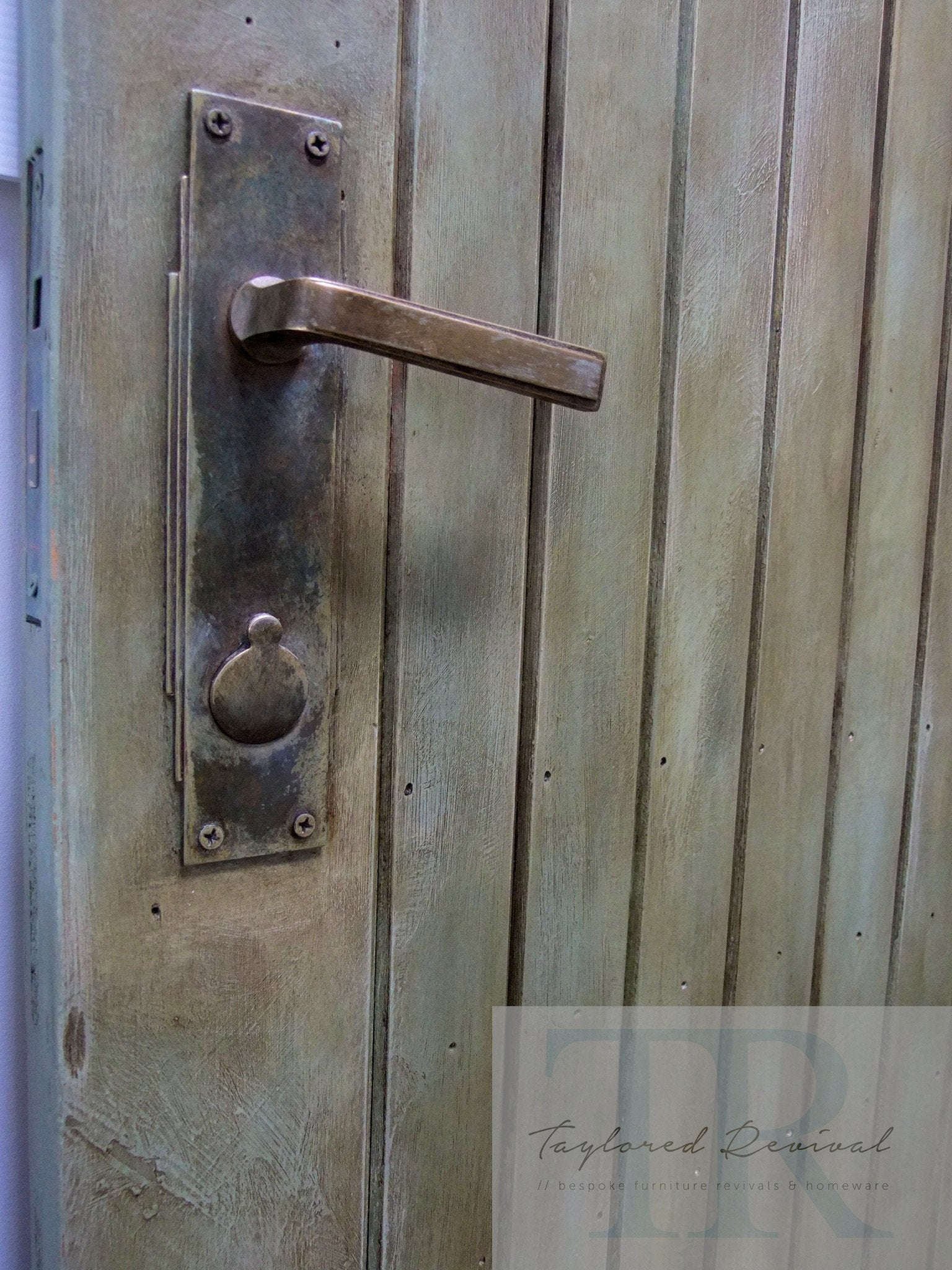 Not For Sale - Commissioned Pantry Door in Chateau Grey