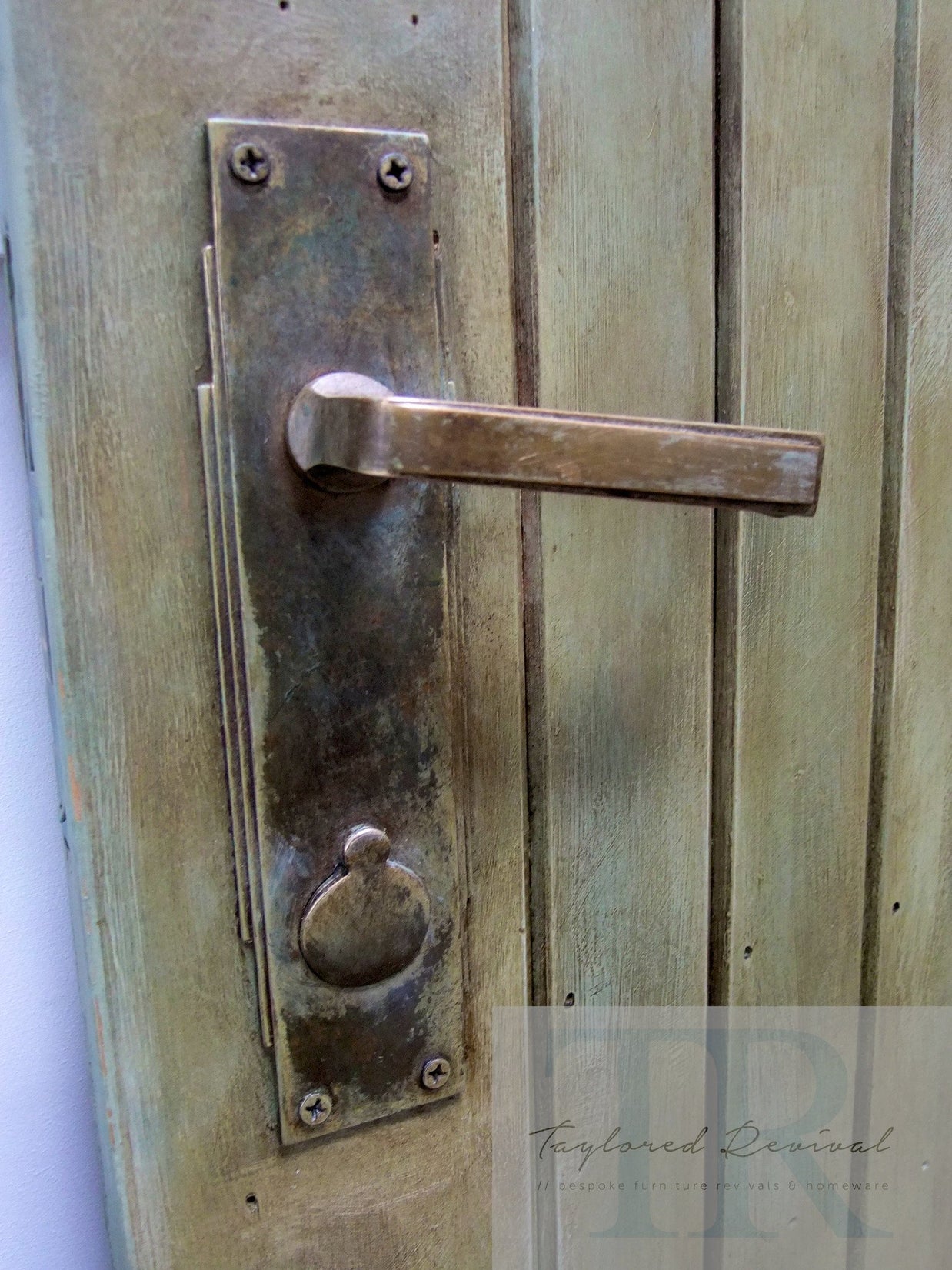 Not For Sale - Commissioned Pantry Door in Chateau Grey