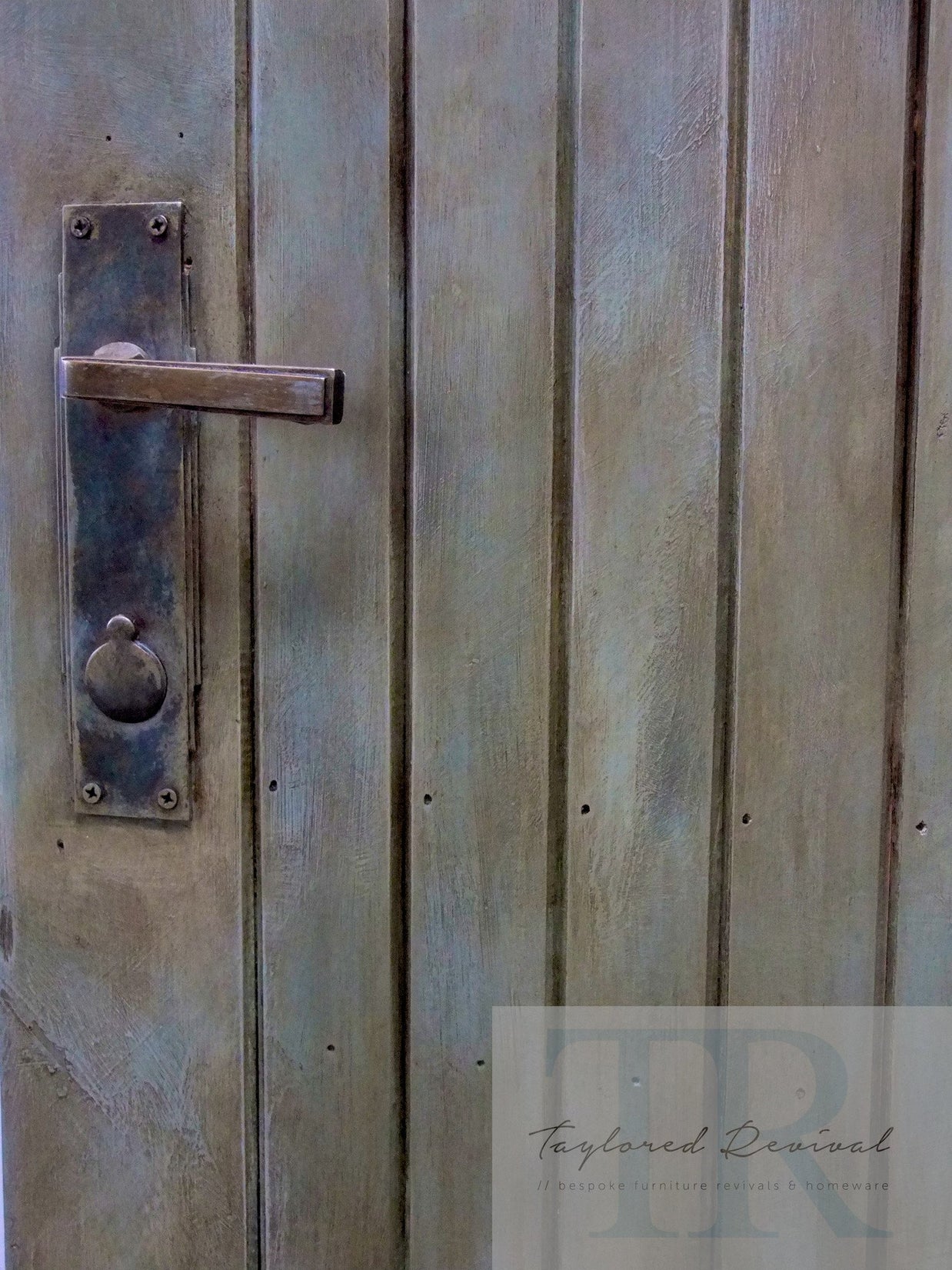 Not For Sale - Commissioned Pantry Door in Chateau Grey