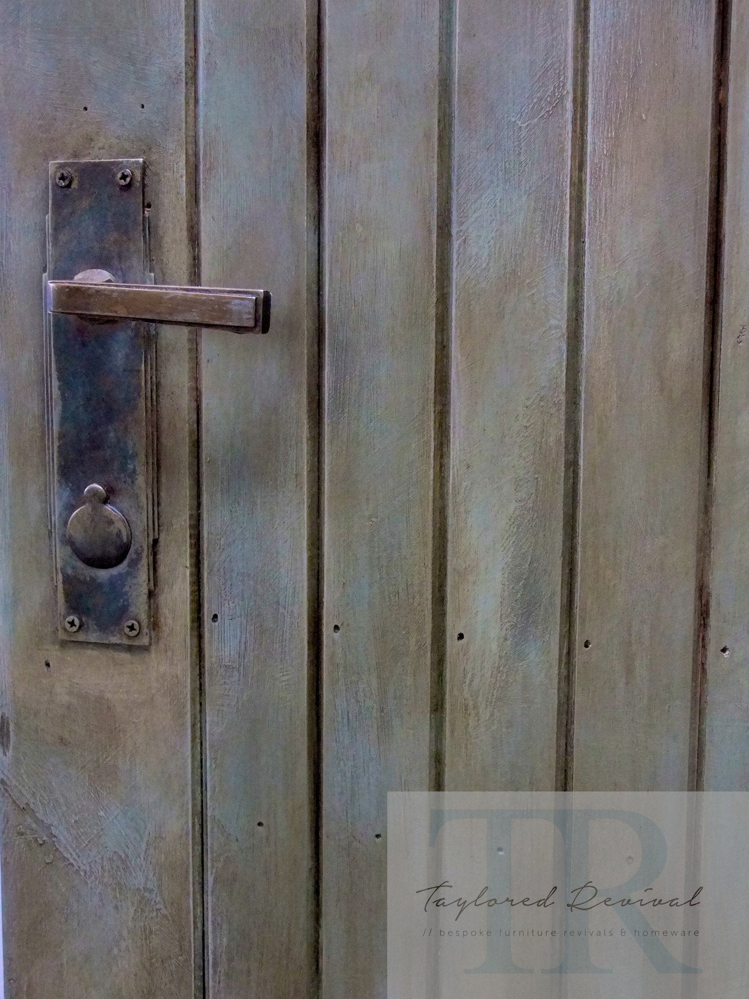 Not For Sale - Commissioned Pantry Door in Chateau Grey