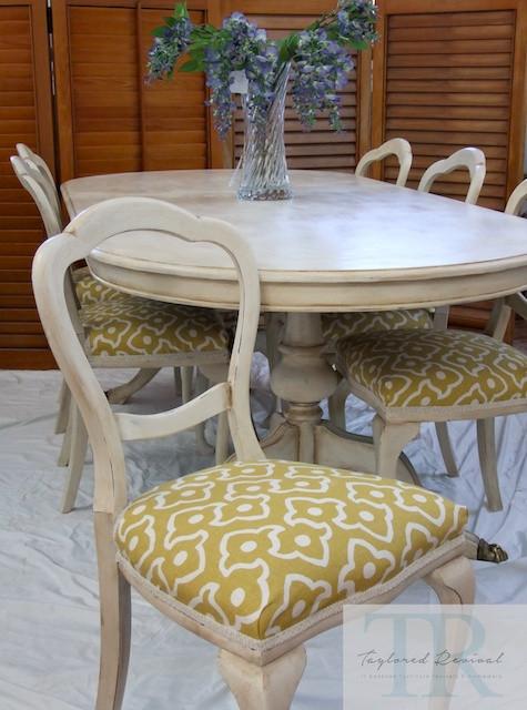 Commissioned french provinical dining room suite