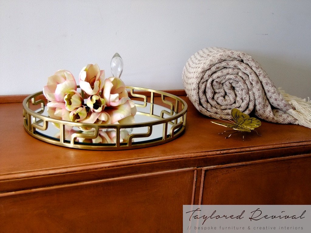 Not For Sale - Riley: Hand painted Oak Cabinet in Rustic Scandinavian Pink