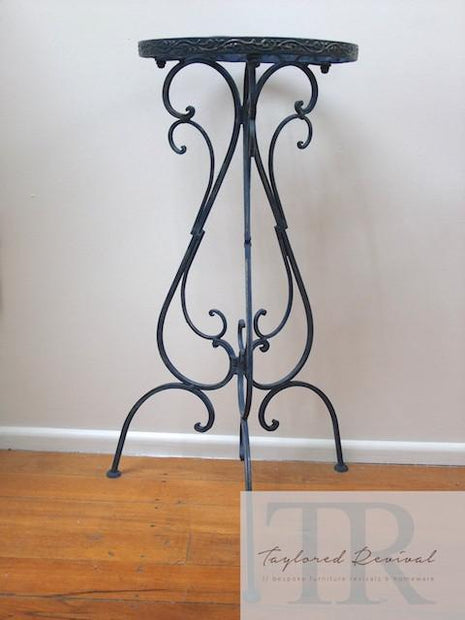 Not For Sale - Rowena: Ornate metal plant stand