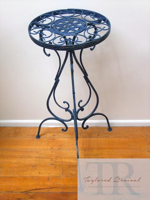 Not For Sale - Rowena: Ornate metal plant stand