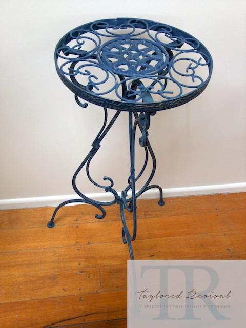 Not For Sale - Rowena: Ornate metal plant stand