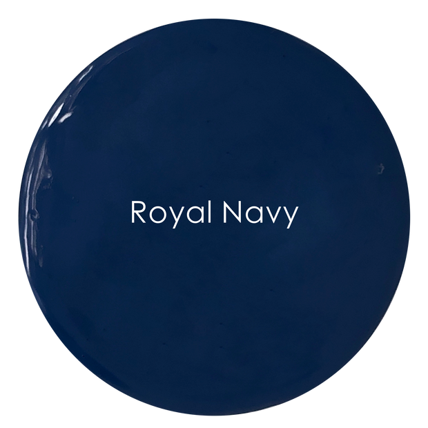 Rich matte royal blue wall paint texture – Royal Navy detail
