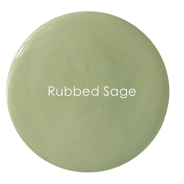 Rubbed Sage paint tin – warm neutral green Velvet Luxe by The Artisan Company