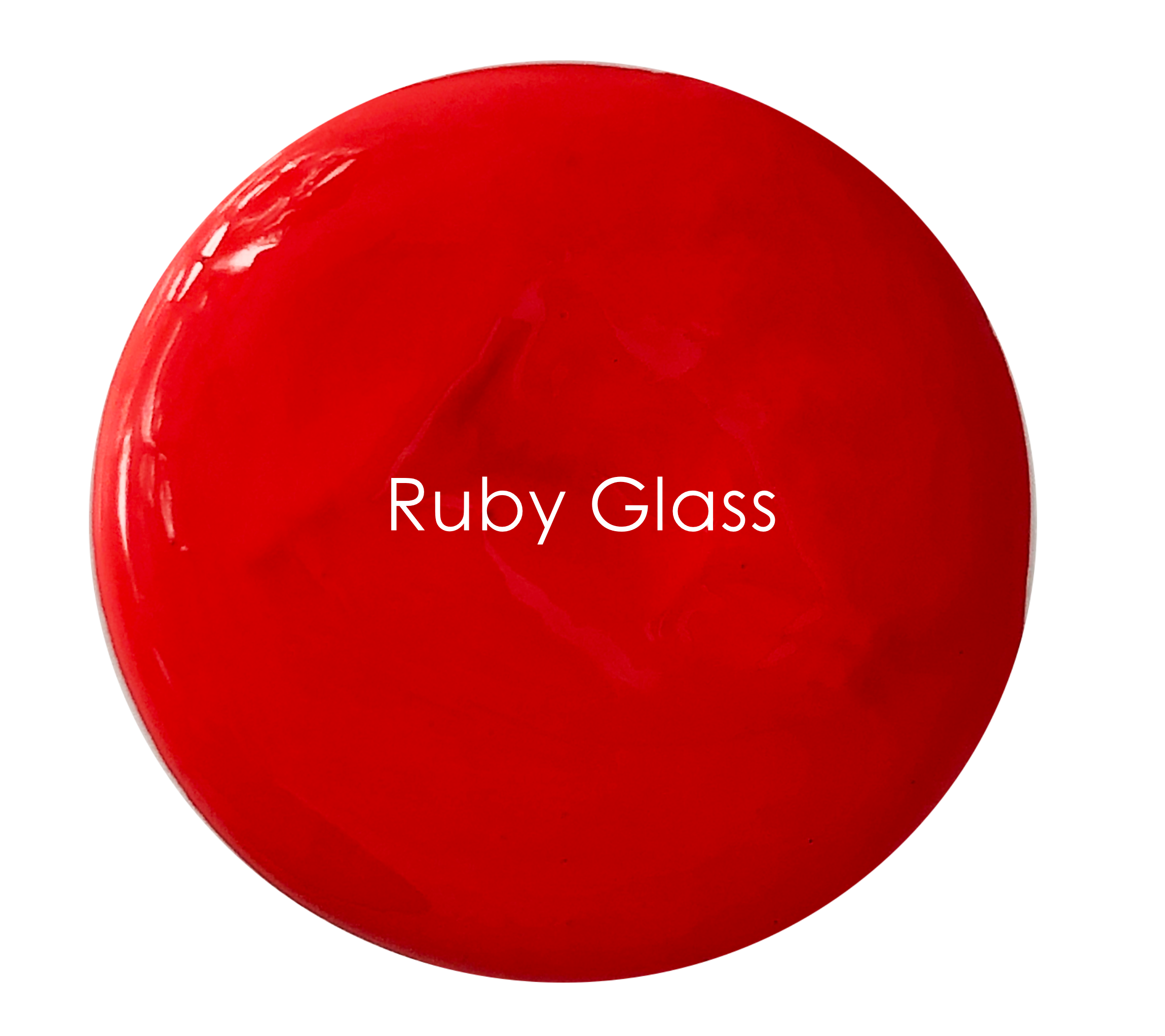Vibrant red matte wall paint texture – Ruby Glass detail