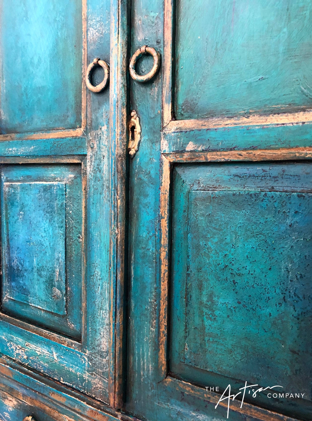 Not For Sale - Artisan textured rustic Cabinet
