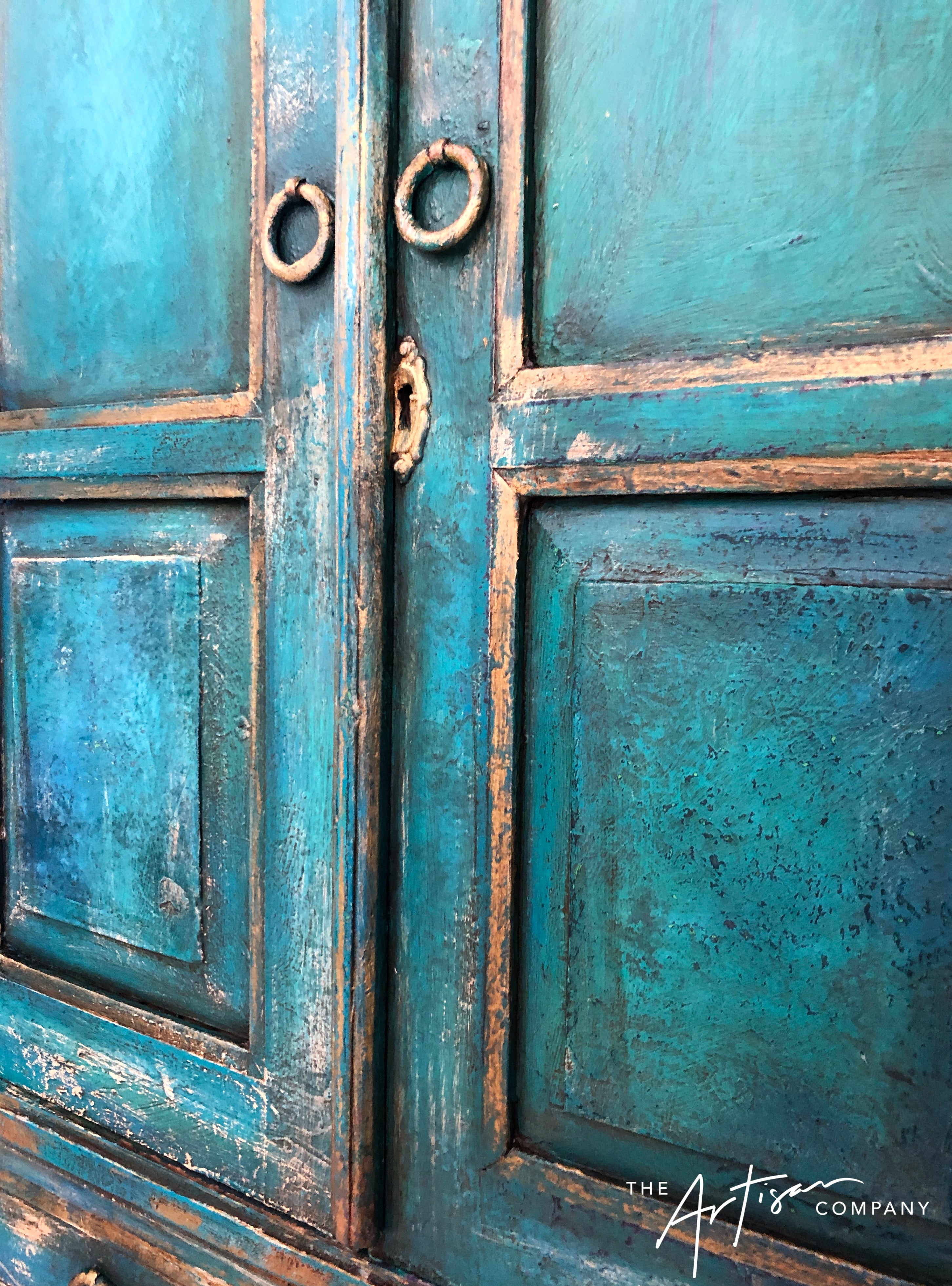 Not For Sale - Artisan textured rustic Cabinet