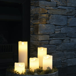 Set of 3 High Quality Sirius LED Candles