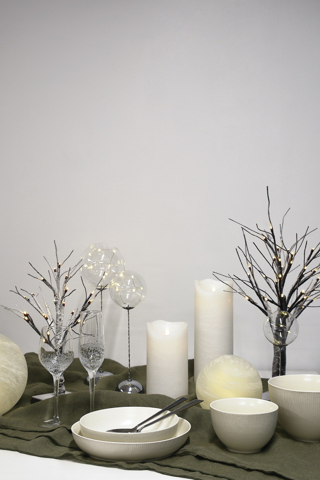 Kate Brown Snowy LED tree