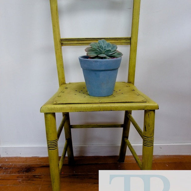 Not For Sale - Sally: Character wooden chair in english yellow