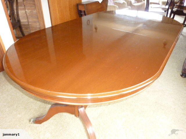 Commissioned french provinical dining room suite