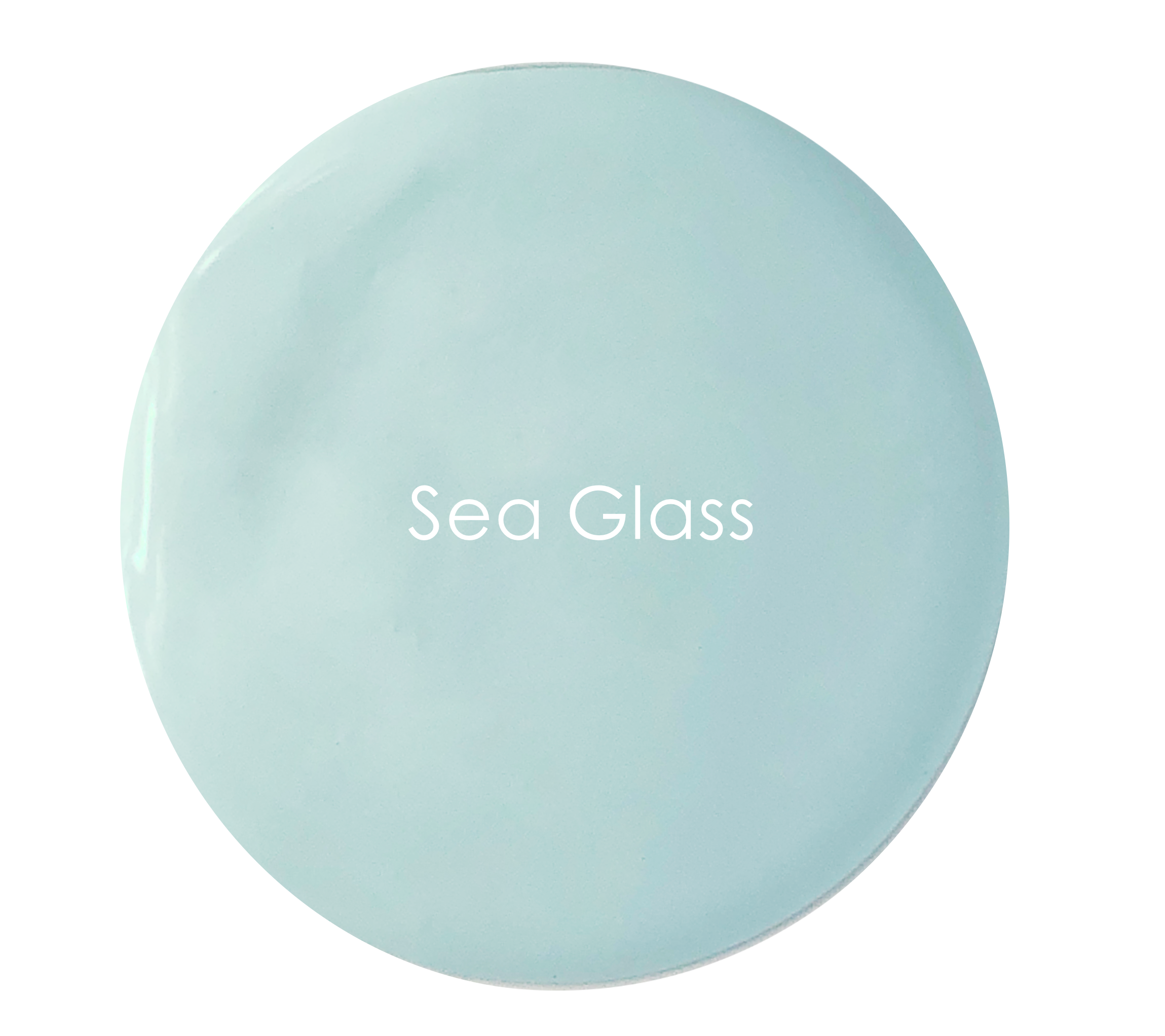 Seaglass paint tin – coastal pale blue Velvet Luxe