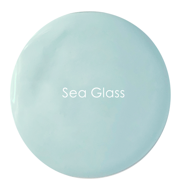 Seaglass paint tin – coastal pale blue Velvet Luxe