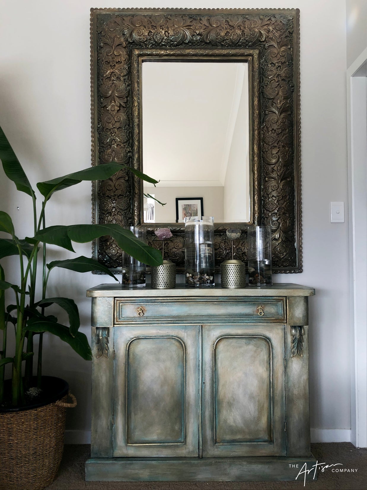 Not For Sale - Textured Rustic and aged Sideboard