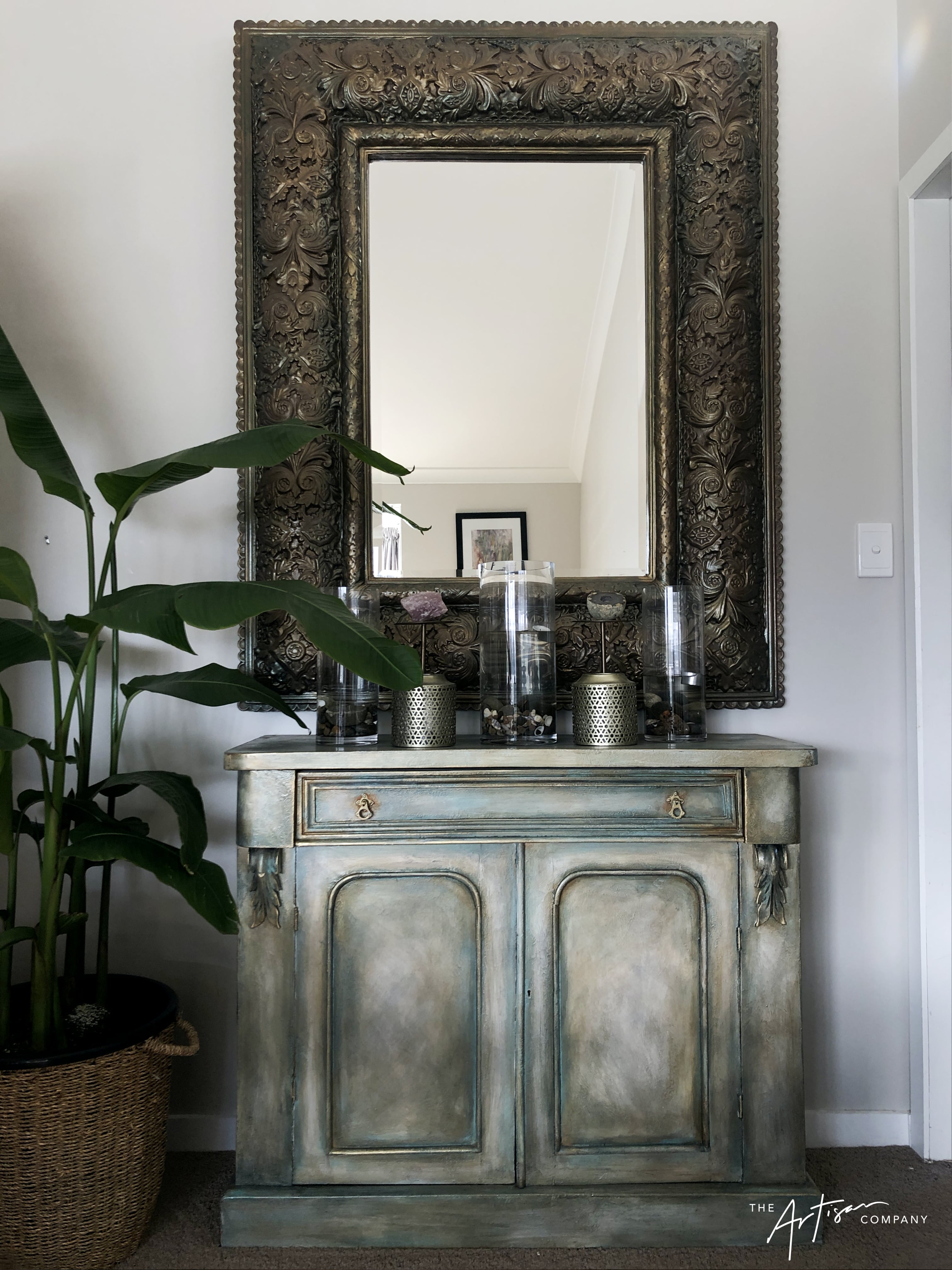 Not For Sale - Textured Rustic and aged Sideboard