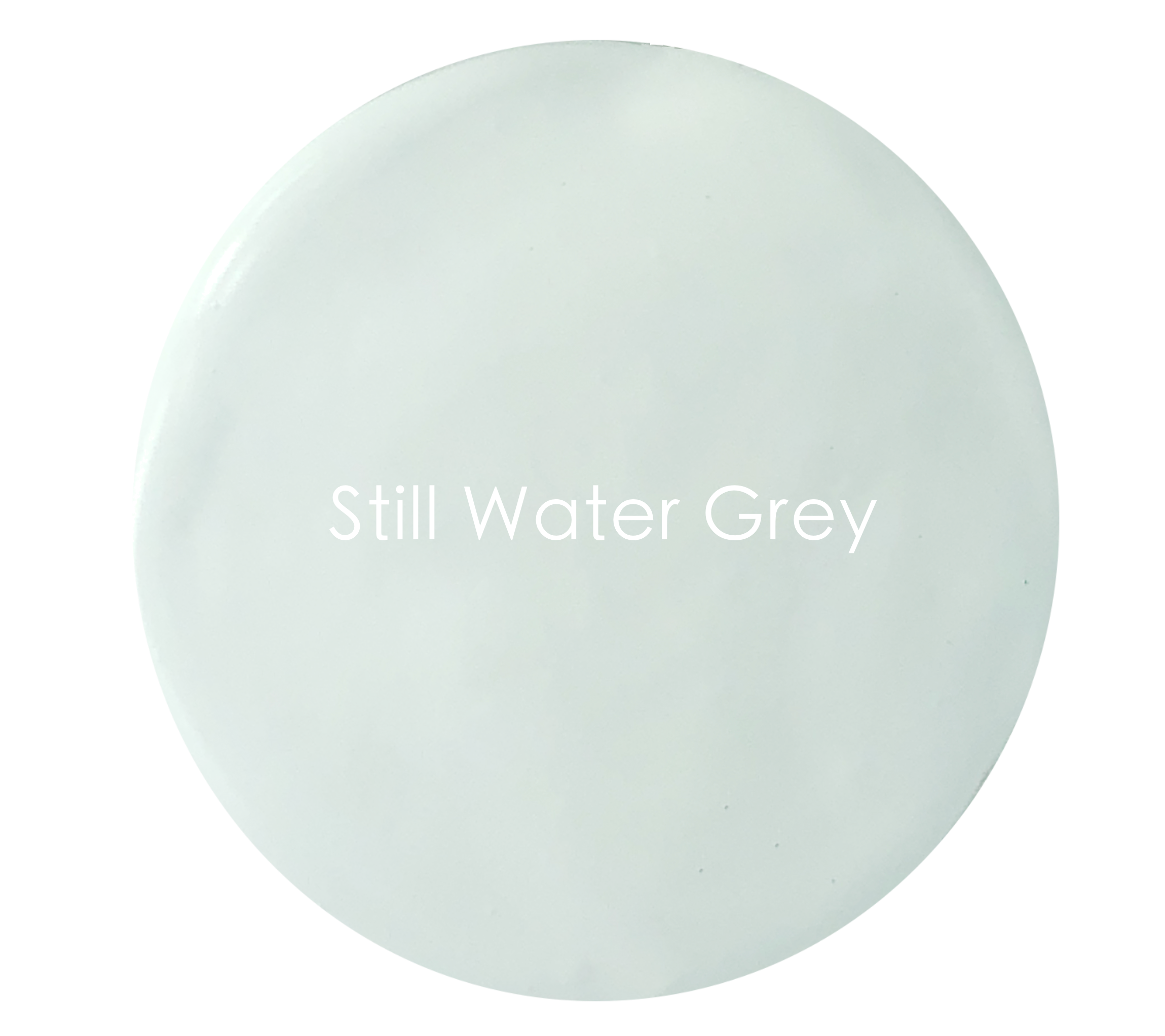 Still Water Grey paint tin – soft blue-grey Velvet Luxe