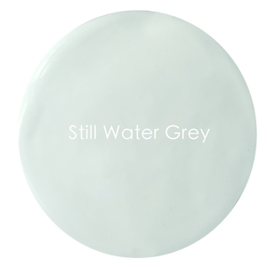 Still Water Grey paint tin – soft blue-grey Velvet Luxe